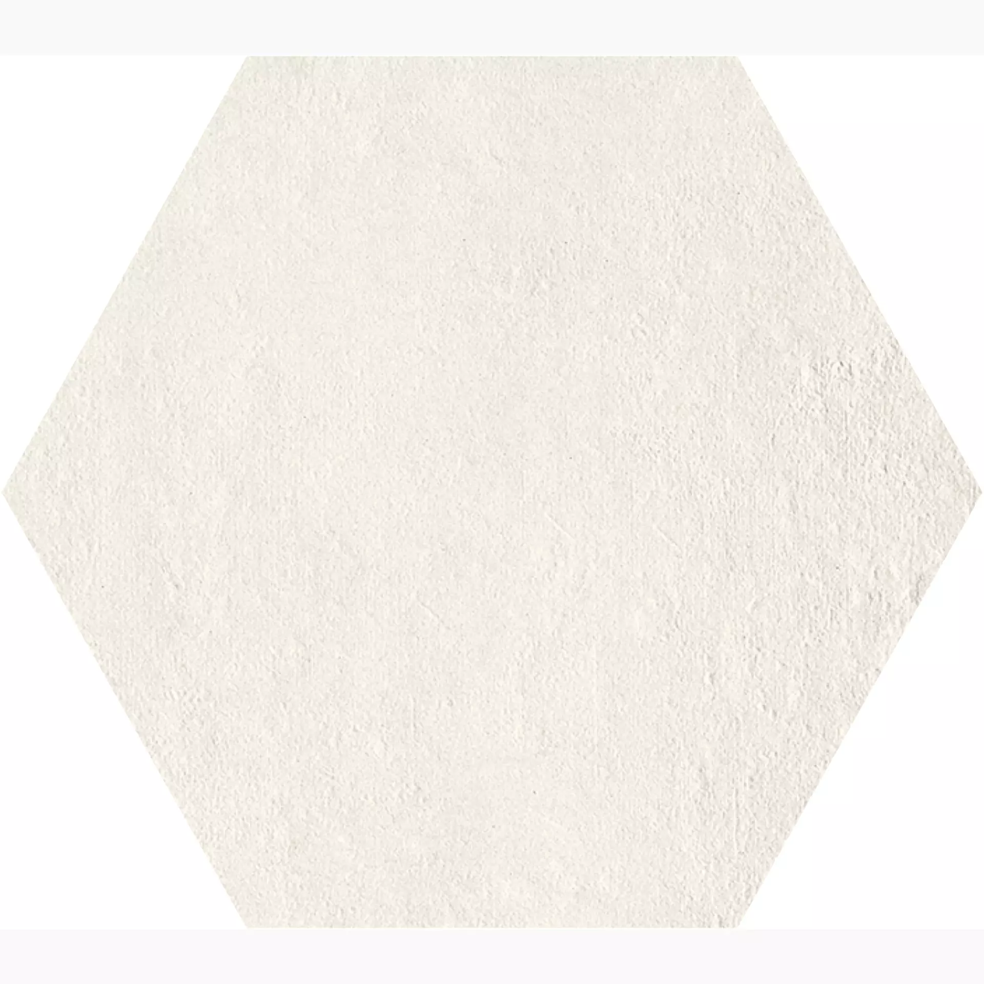 Gigacer Light Bianco Gesso Bianco PO9ESAGESSO matt 16x18cm Dekor Small Hexagon 6mm