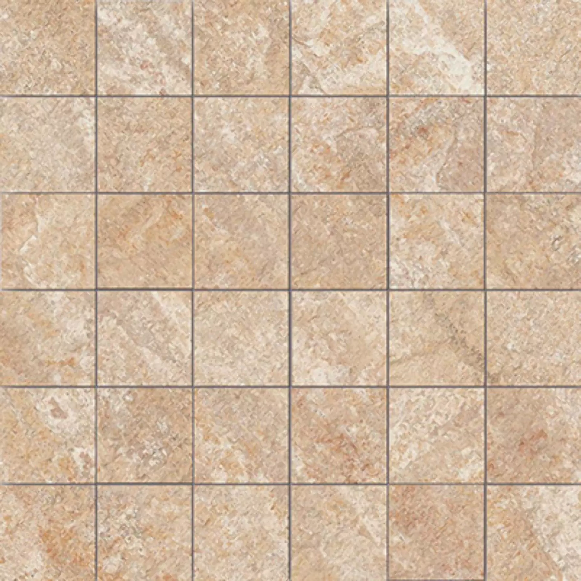 Casalgrande Petra Oro Naturale – Matt Oro 13704457 natur matt 30x30cm Mosaik 5x5