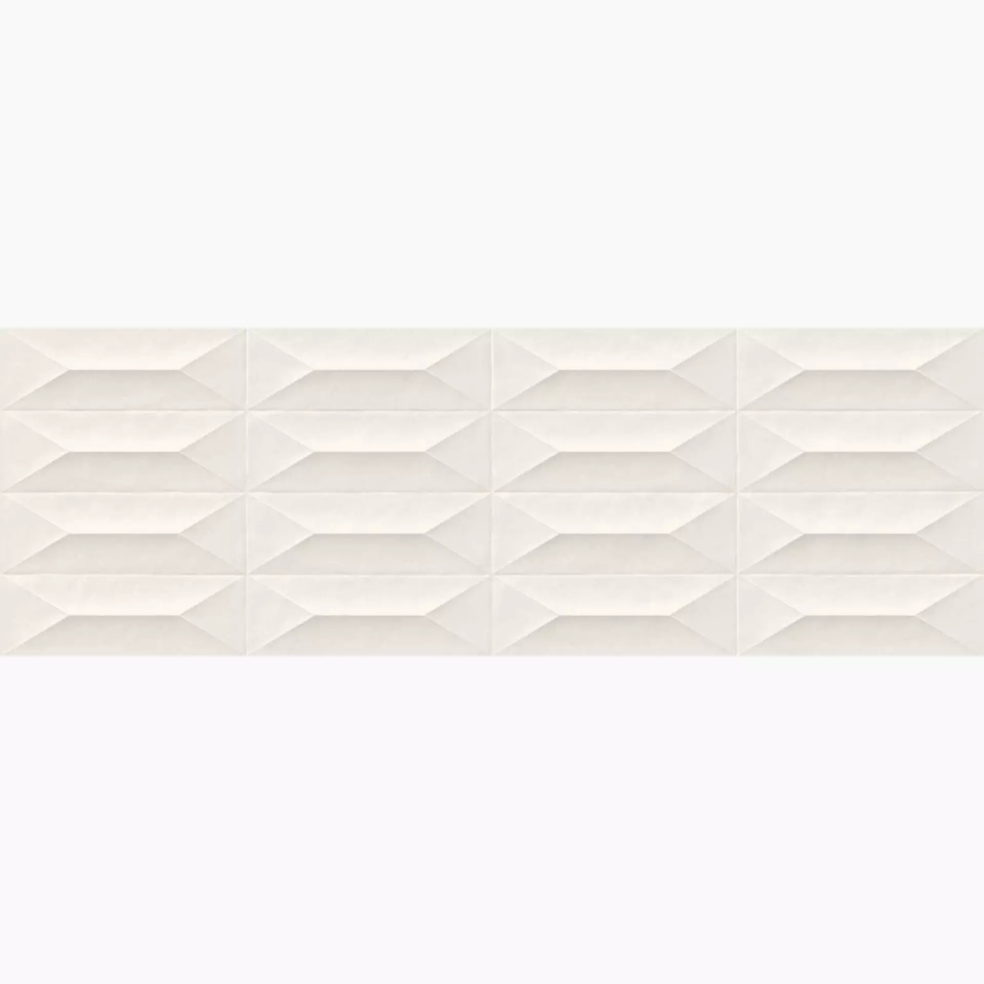 Marazzi Colorplay White Struttura Cabochon 3D M4KT 30x90cm rectified 10mm