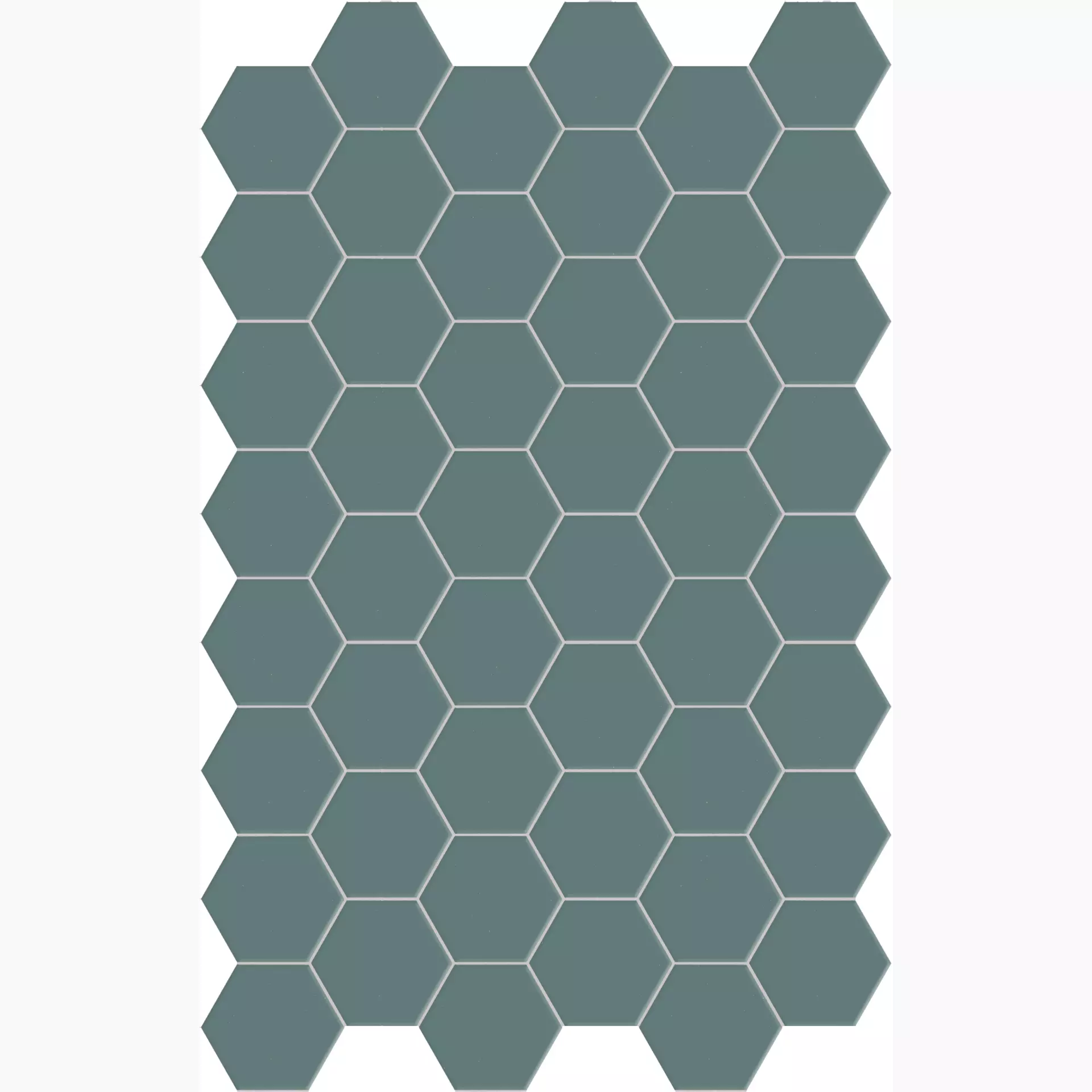 Terratinta Hexa Floor Laurel Green Matt Laurel Green TTHXF18N matt 14x16cm Hexagon 8,5mm