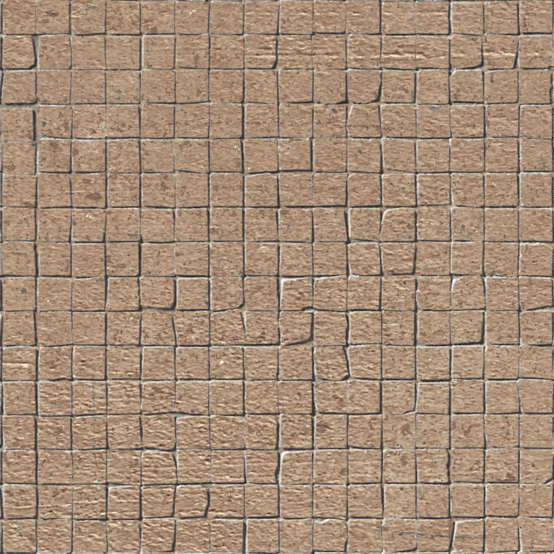 KRONOS Terra Crea Mattone Naturale Mosaic TE124 30x30cm 9mm