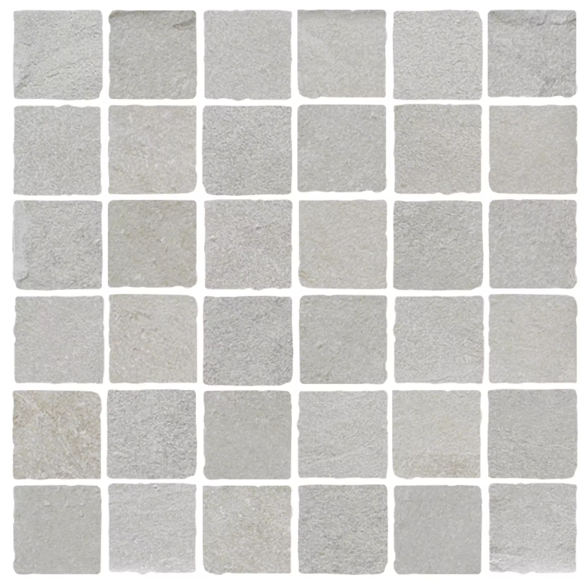 Settecento Proxi Bianco Natural Mosaik (5x5) 13721 32x32cm 10mm