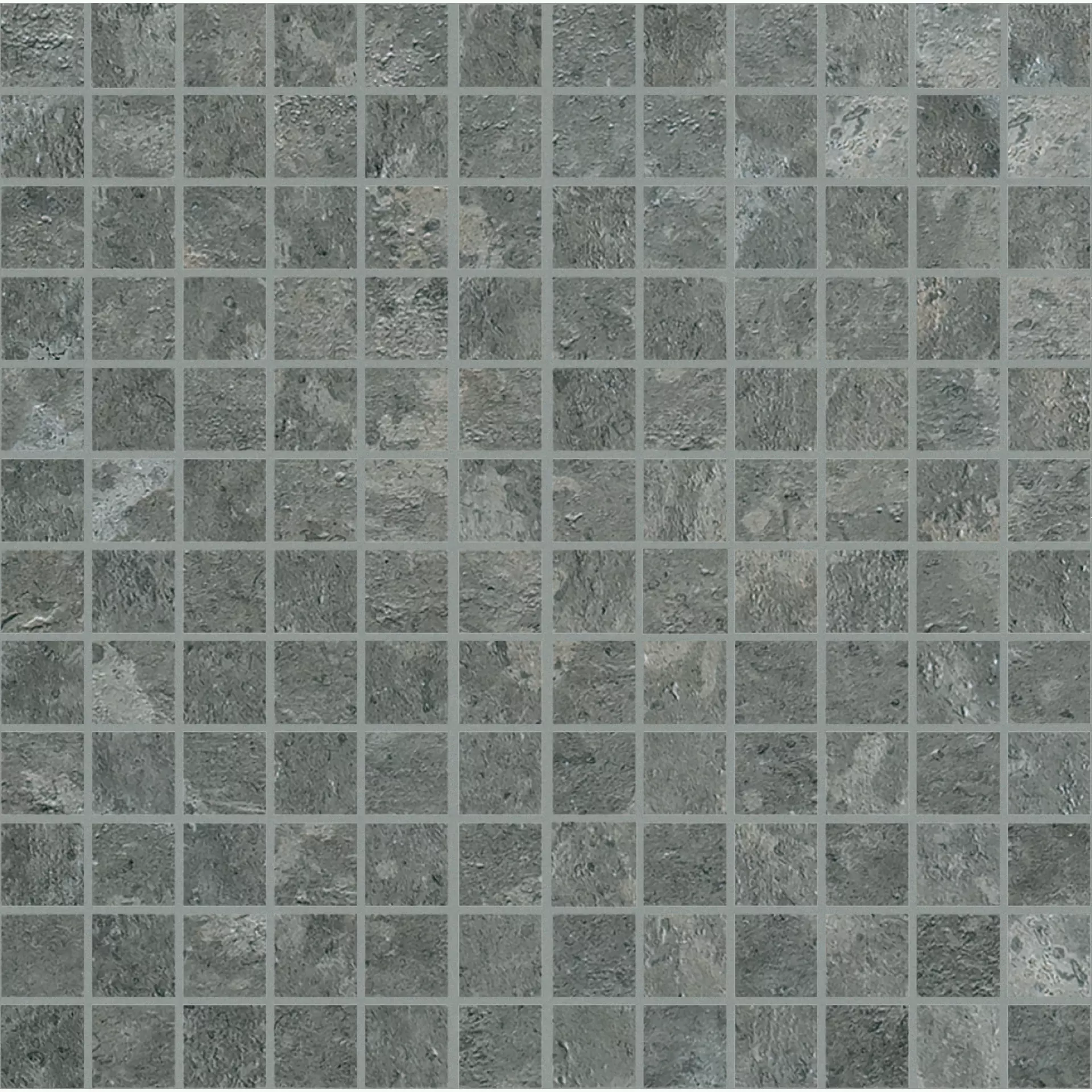 FLORIM Creative Design Pietre/3 Limestone Coal Matt – Naturale Mosaic 2,5x2,5 748399 30x30cm rectified 9mm