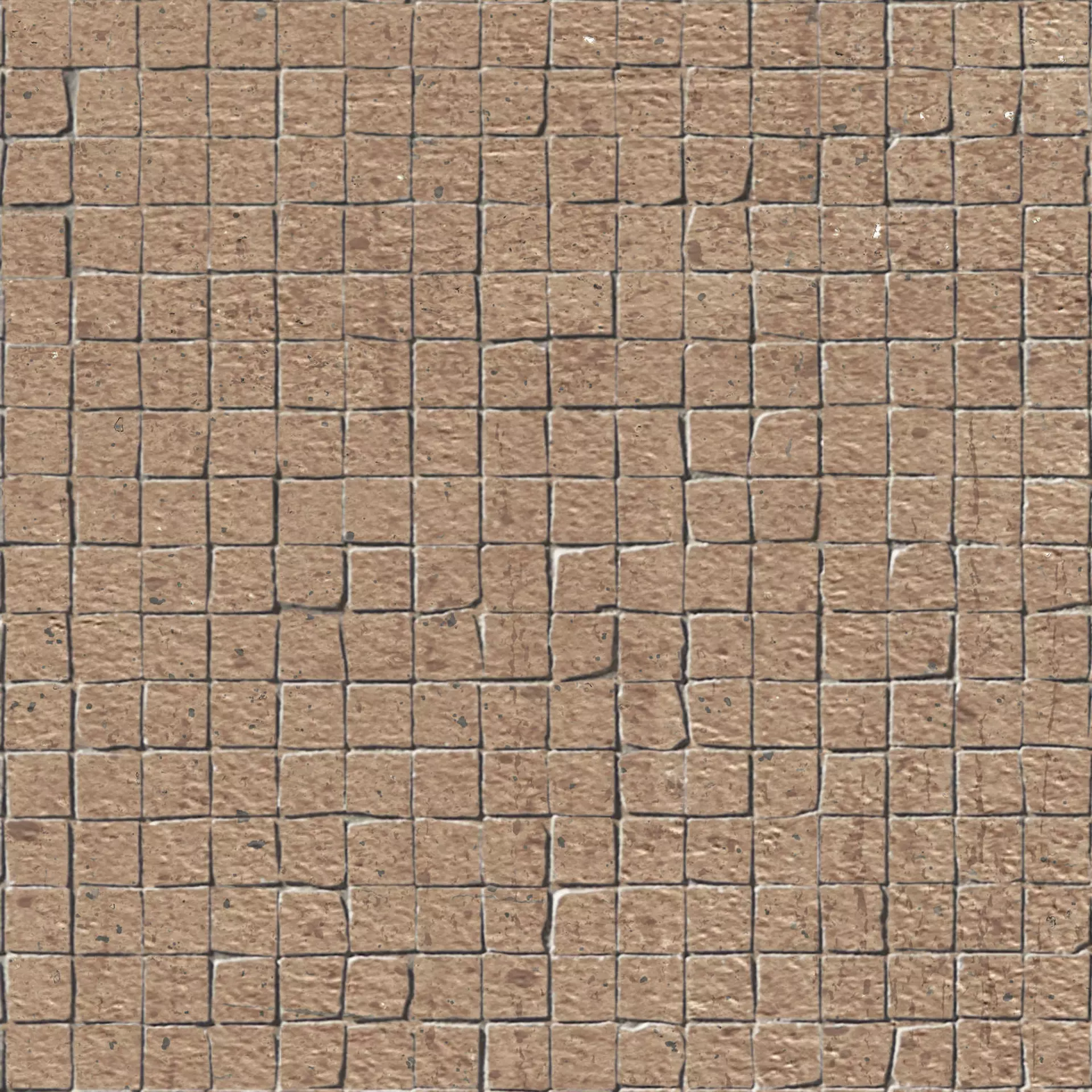 KRONOS Terra Crea Mattone Naturale Mosaic TE124 30x30cm 9mm