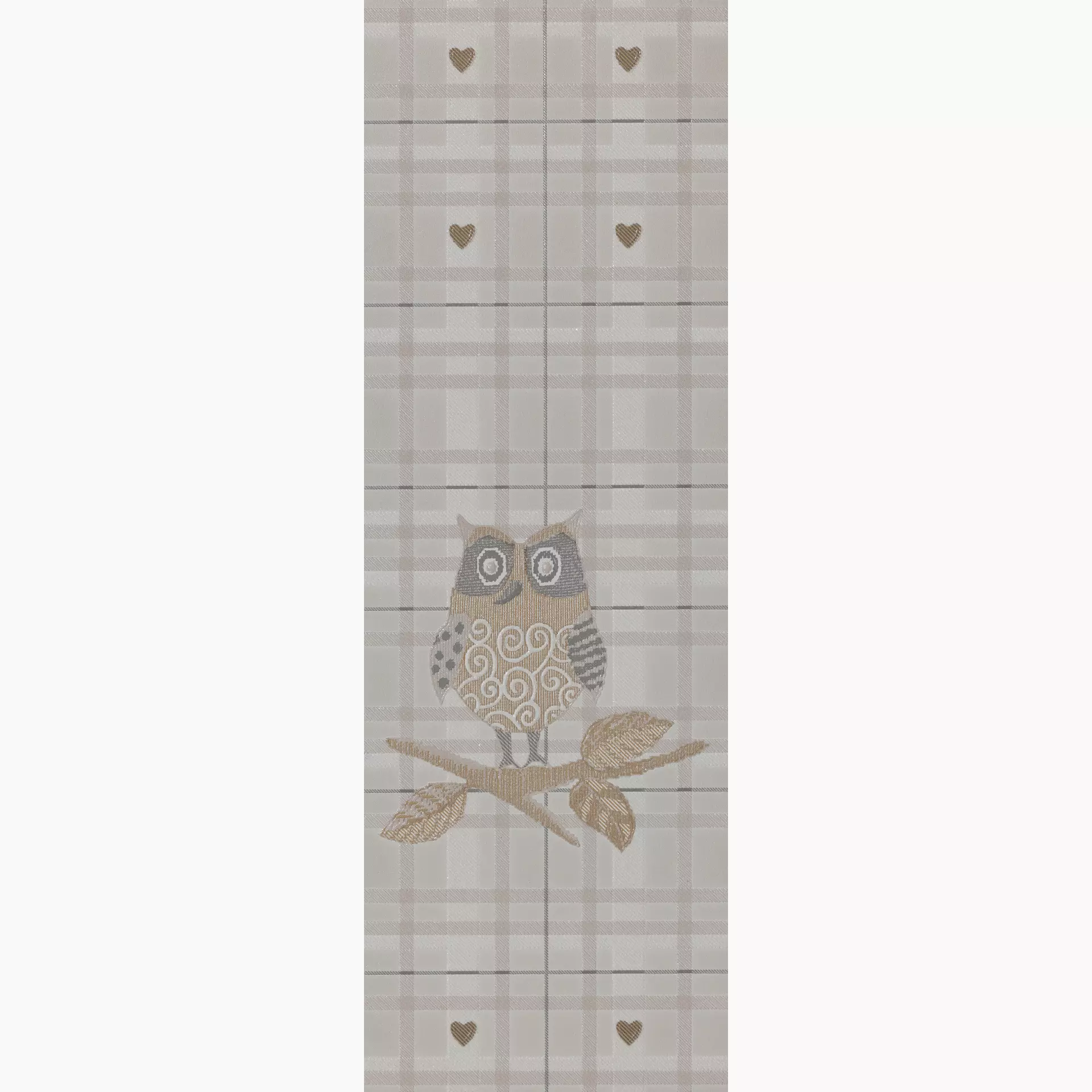 Settecento Regent Street Pearl B Natural Decor City Owl 77170 24x72cm rectified 10mm