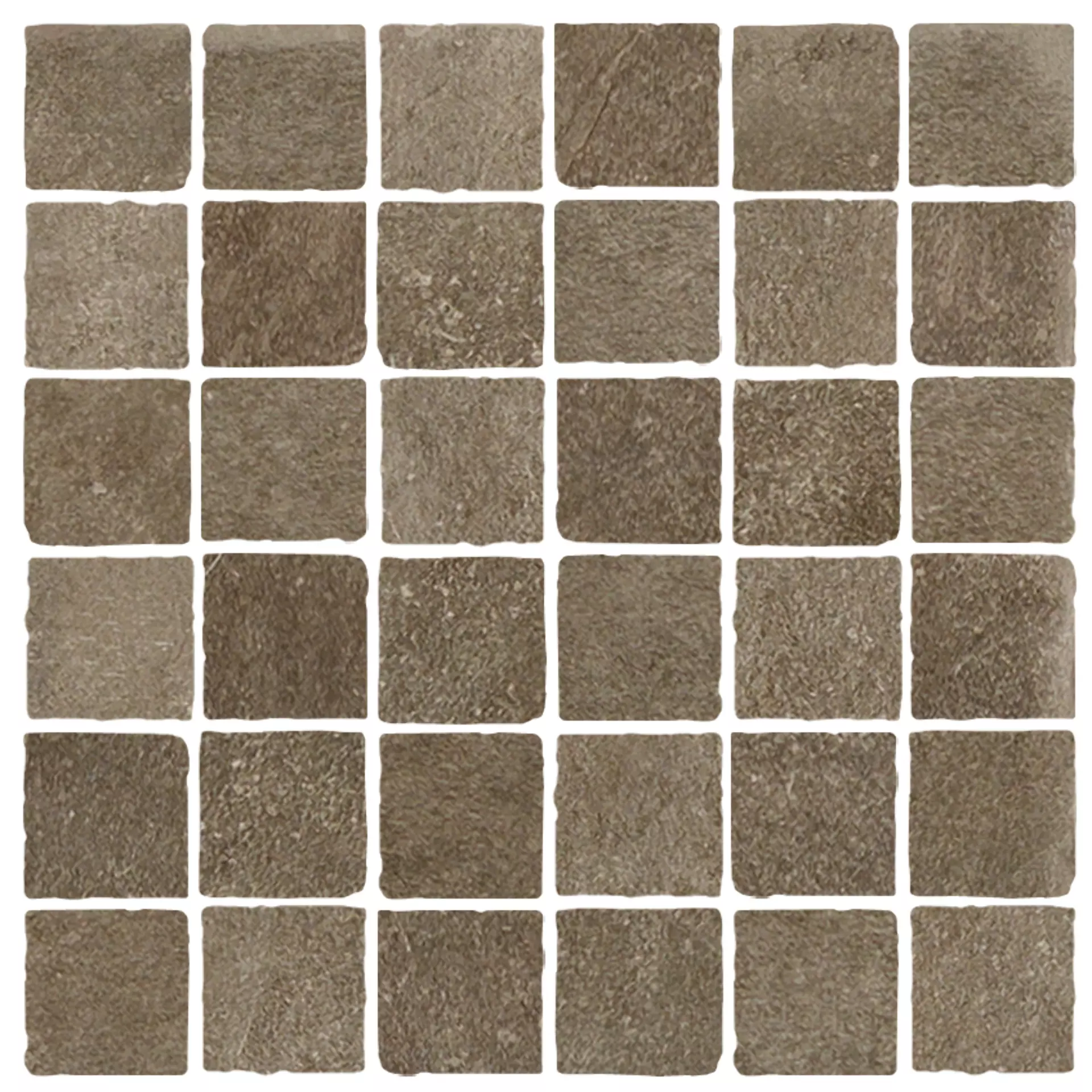 Settecento Proxi Bruno Natural Mosaik (5x5) 13725 32x32cm 10mm