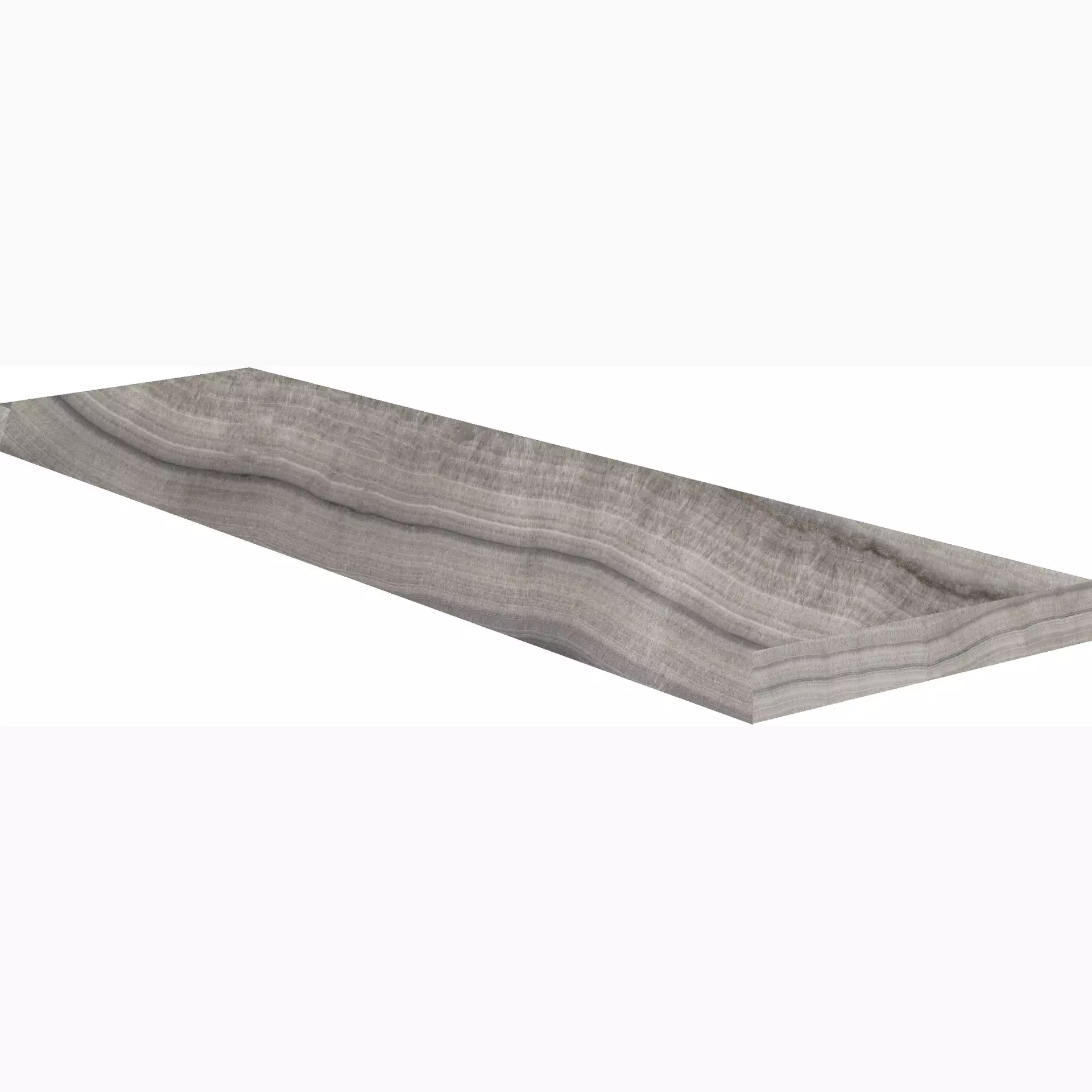 Cerdomus Skorpion Grey Matt Treppenplatte Eckplatte Rechts Costa Retta 80271 33x120cm rektifiziert 9mm