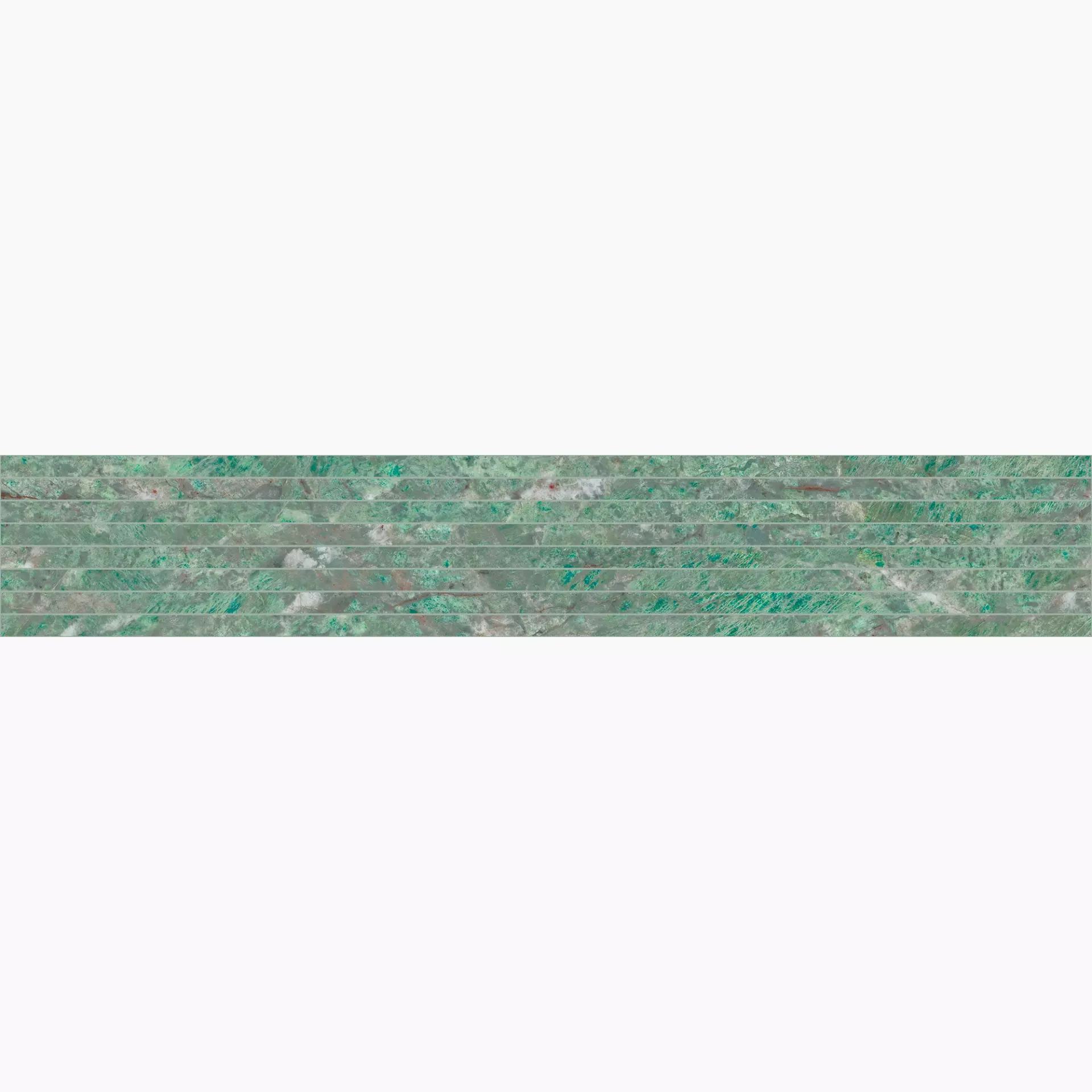 Impronta Marmi Di Impronta Ammazonite Verde Lappato Ammazonite Verde CH05LTL gelaeppt 20x120cm Bordüre Tratto 6mm