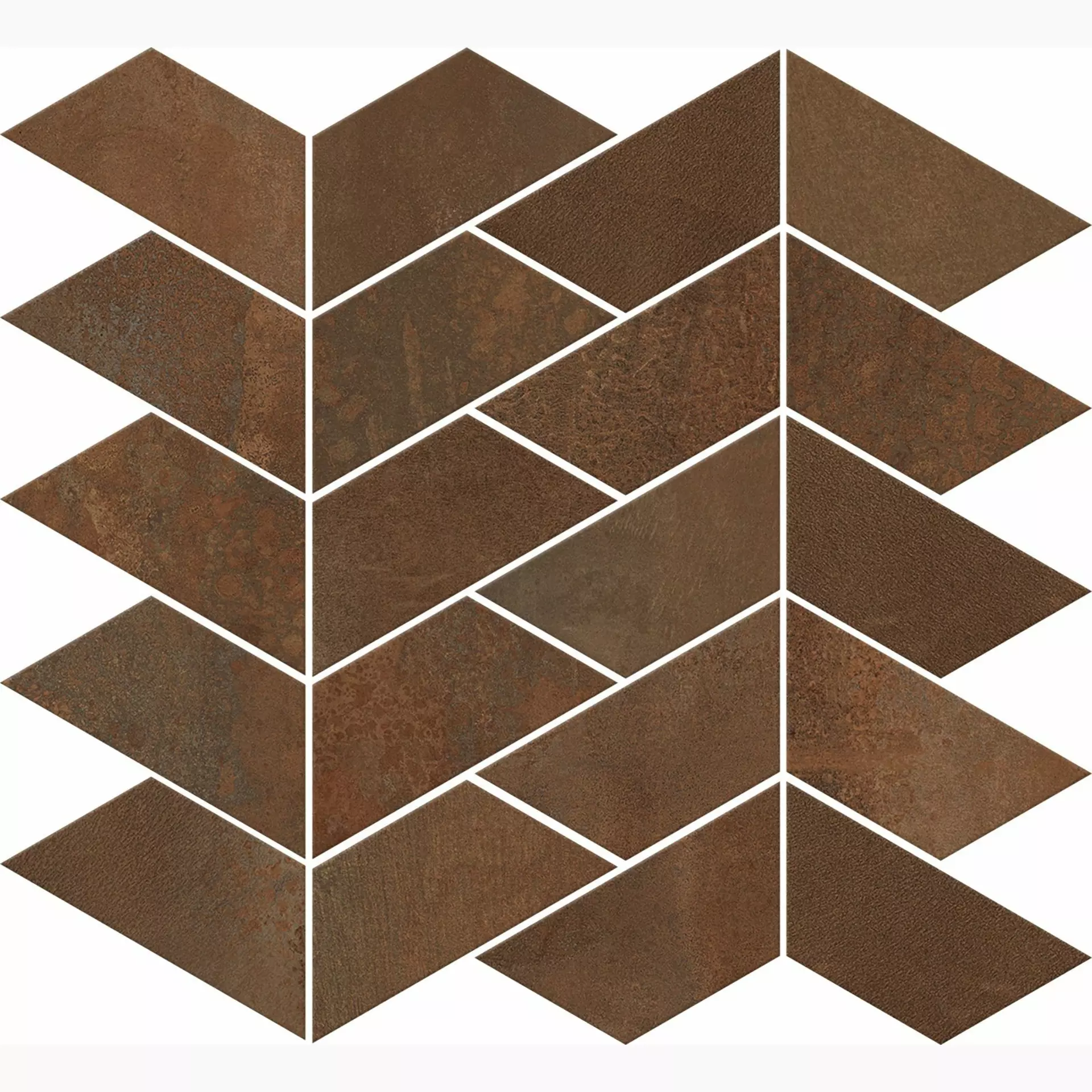 ABK Interno9 Wide Rust Naturale Mosaic Versus PF60000961 29x30cm rectified 7mm
