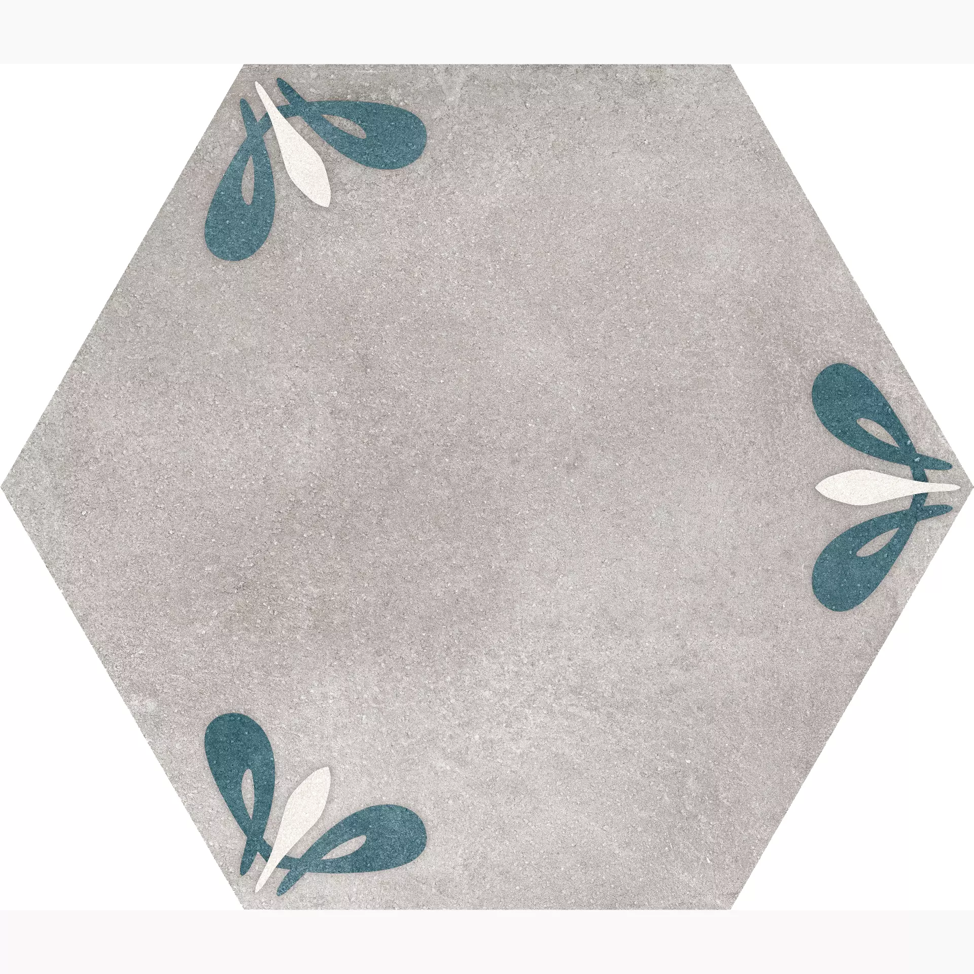 Elios Hexagon Grey Natural Decor Hexagon Lilly 00ZESC8 22x25cm 9mm