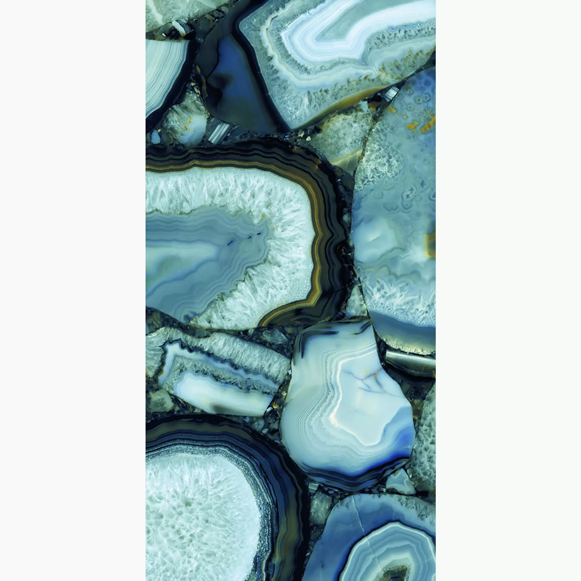 Level Level Marmi Agate Azure Lappato Agate Azure ELX6 gelaeppt 162x324cm Bookmatch A 12mm