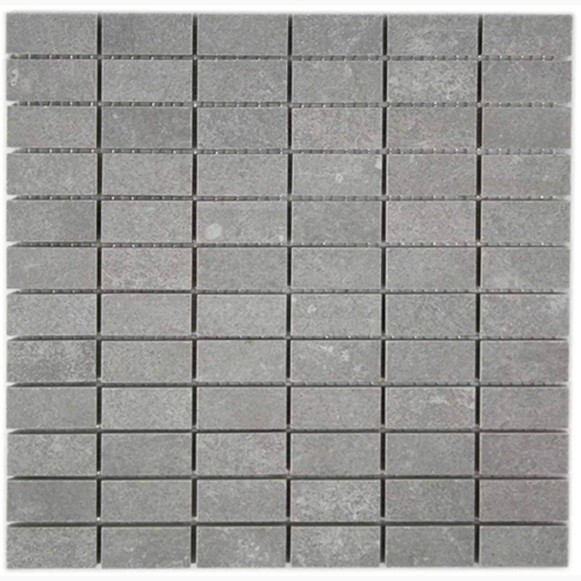 Terratinta Stonedesign Ash Chiselled Ash TTSD04M2CH gemeisselt grip 30x30cm Mosaik Chip 2,5x5 rektifiziert 9mm