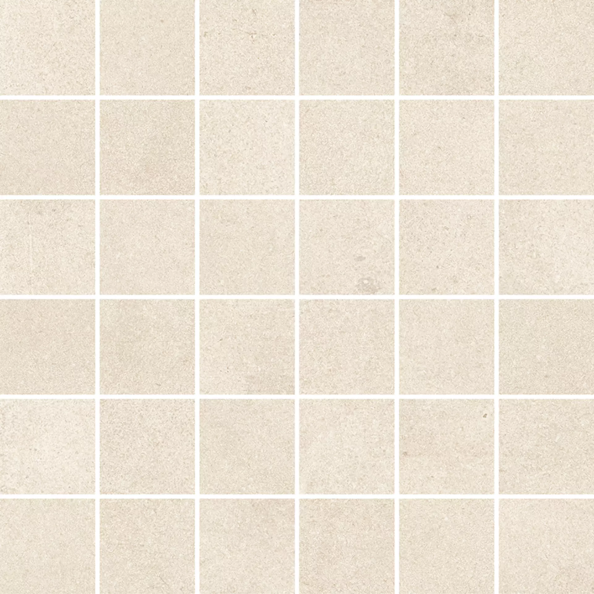 Margres Metropolis White Semi Polished Mosaic B25M33MT1A 30x30cm 9,5mm