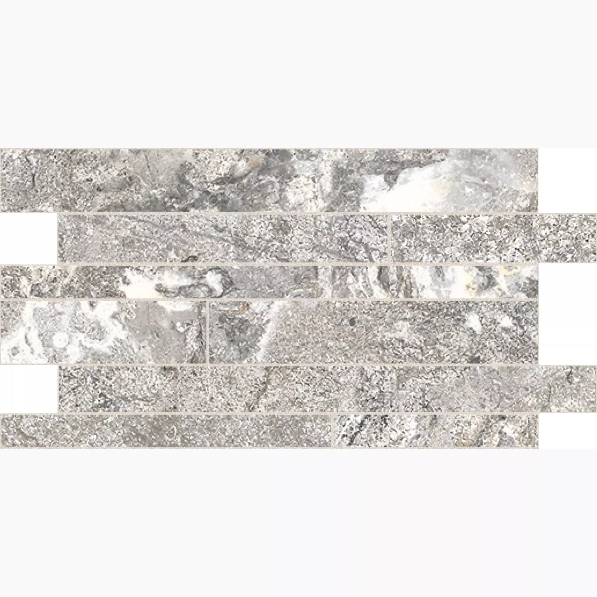 Florim Onyx & More White Porphyry Strutturato White Porphyry 767678 strukturiert 30x60cm Modul Bordüre Sfalsato rektifiziert 9mm