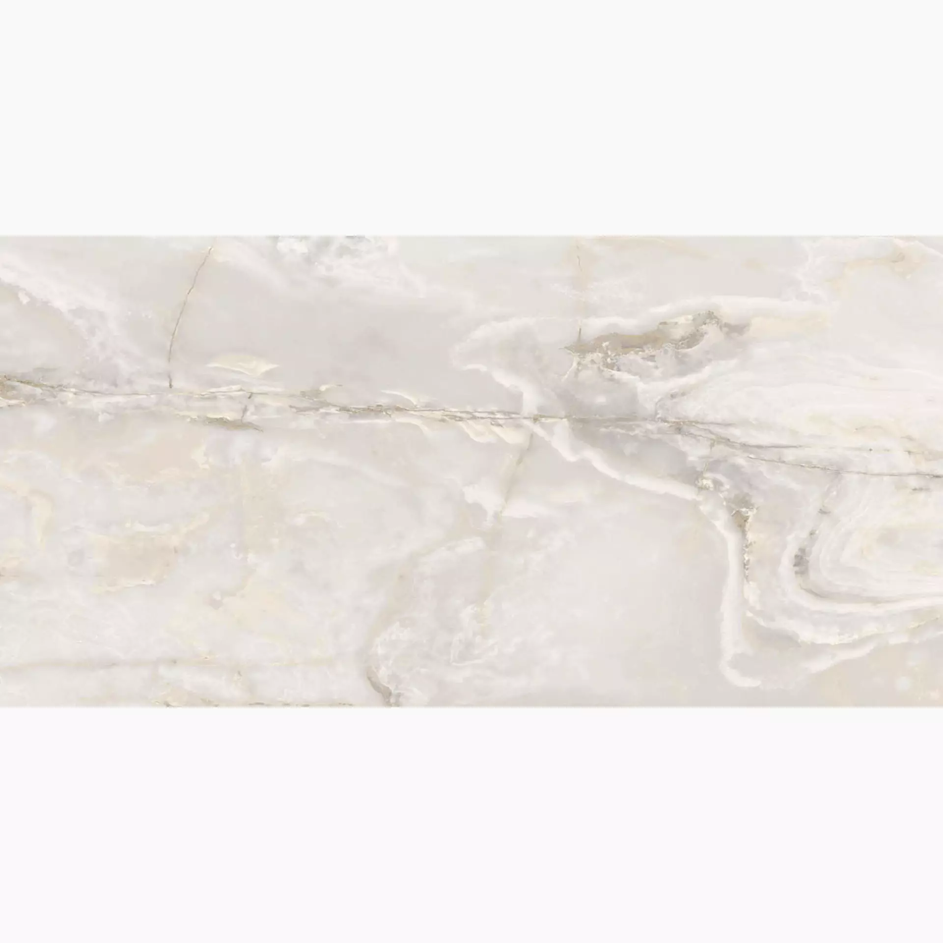 Florim Onyx & More White Onyx Glossy White Onyx 765960 glaenzend 60x120cm rektifiziert 6mm