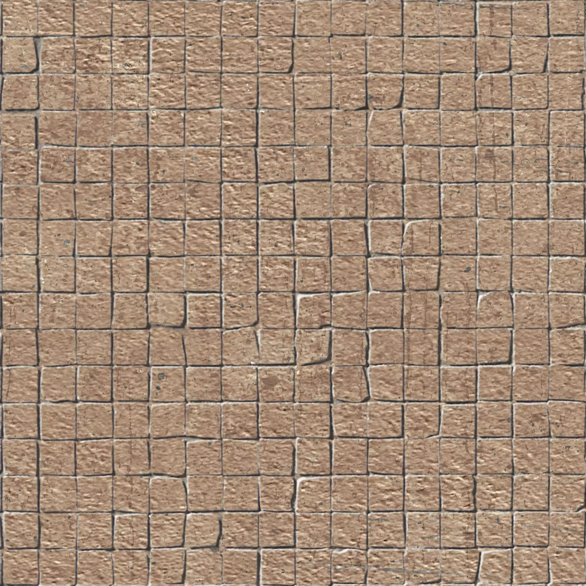 KRONOS Terra Crea Mattone Naturale Mosaic TE124 30x30cm 9mm