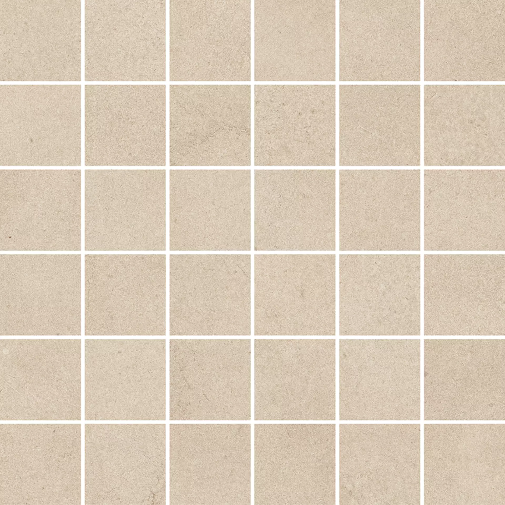 Margres Metropolis Beige Semi Polished Mosaic B25M33MT2A 30x30cm 9,5mm