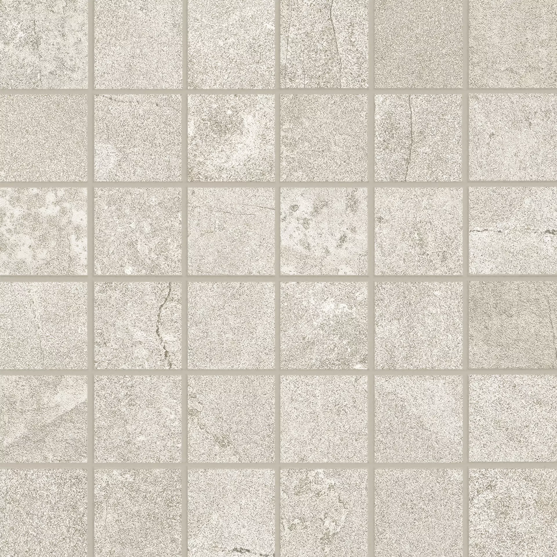 Arpa Hybrid Off White Matt Mosaic A4610901 30x30cm rectified 9mm