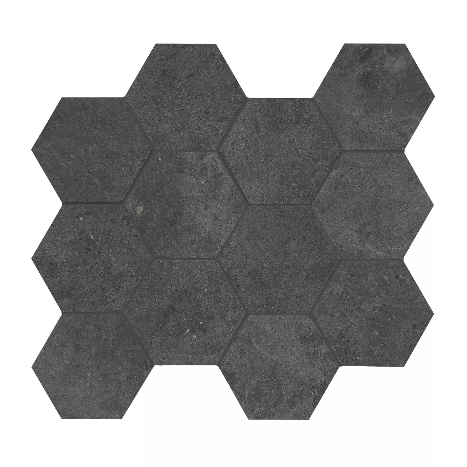 Arpa Limestone Anthracite Matt Mosaic A429340014 29,5x34cm rectified 9mm