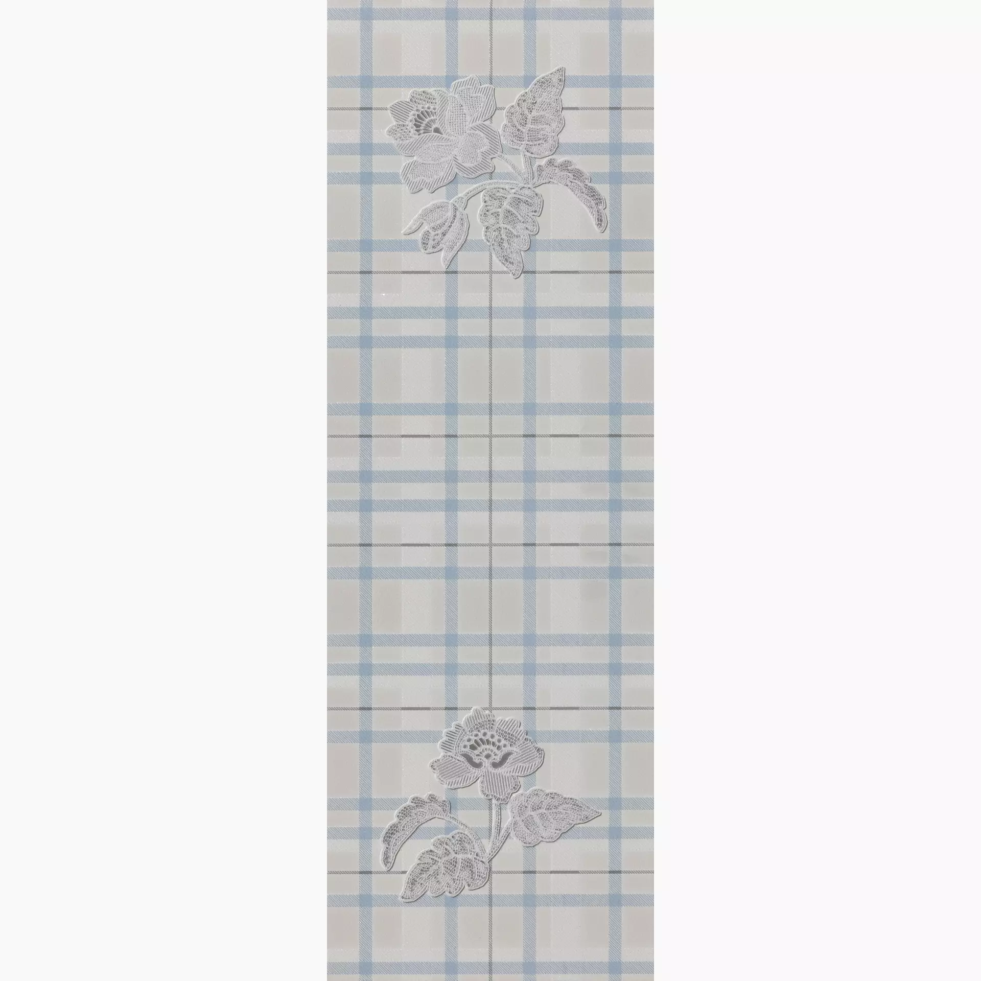 Settecento Regent Street Azzurro B Natural Dekor Flower 77154 24x72cm rektifiziert 10mm