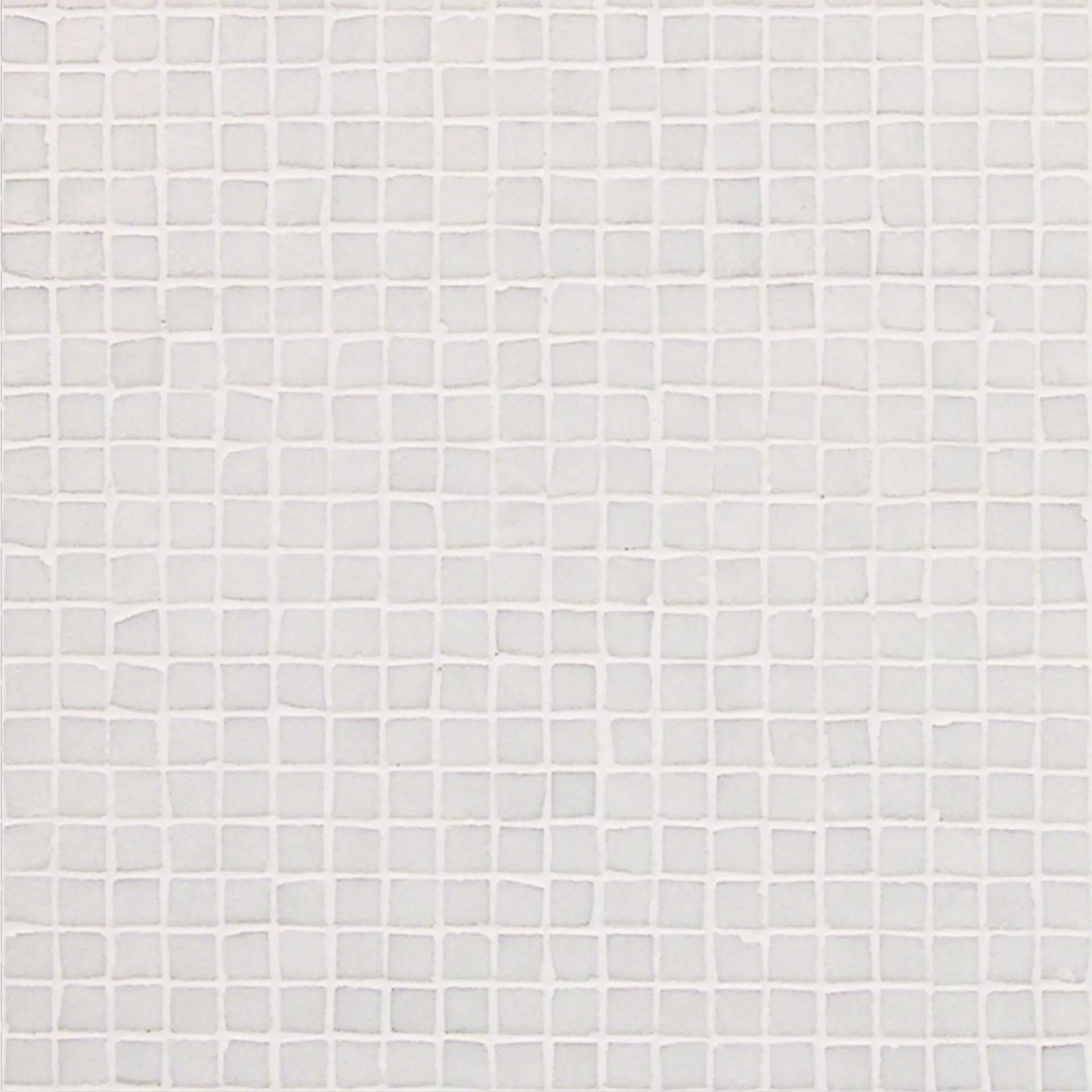 Florim Vetro 01 Bianco Lucido 01 Bianco 735618 glaenzend Mosaik 4,5mm