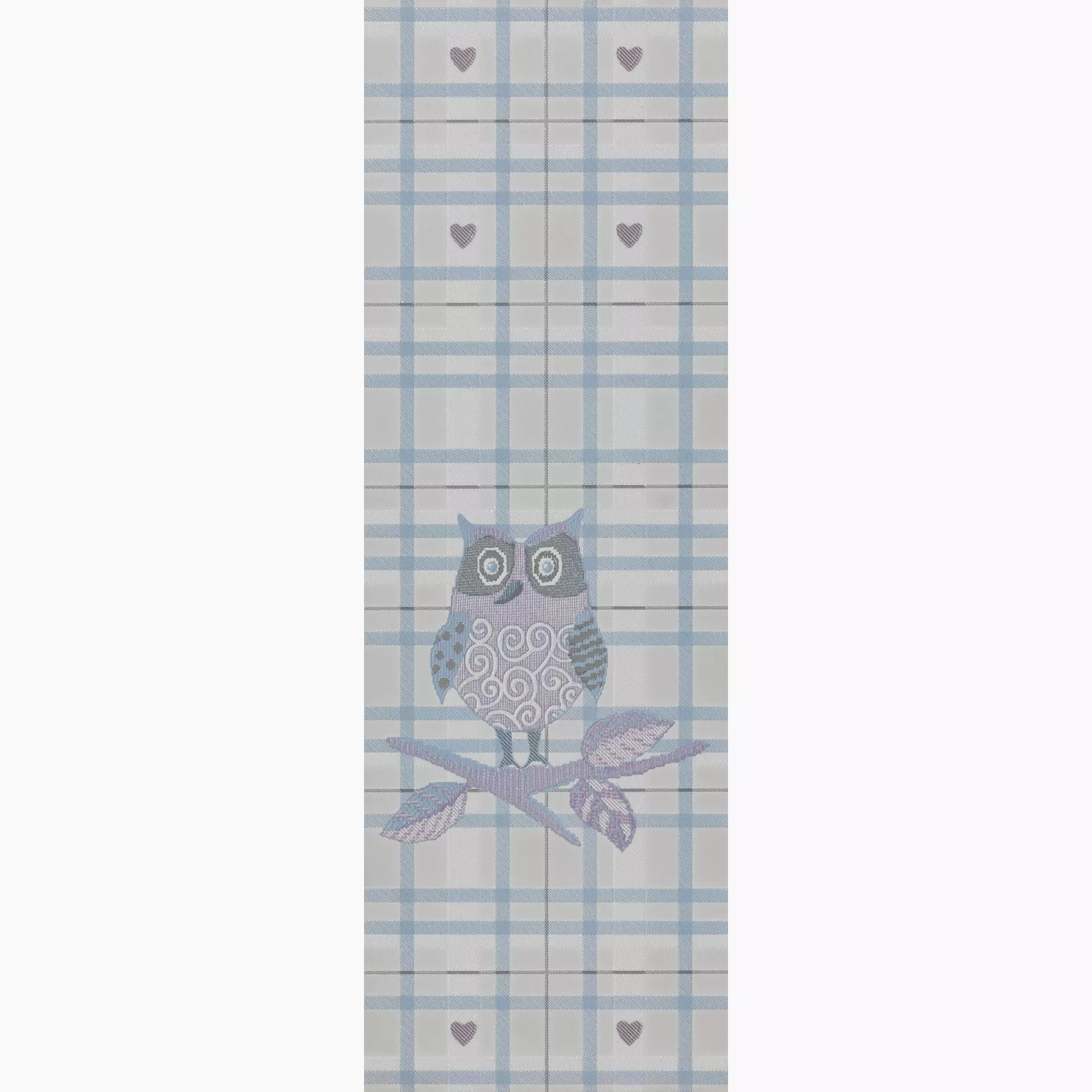 Settecento Regent Street Azzurro B Natural Decor City Owl 77172 24x72cm rectified 10mm