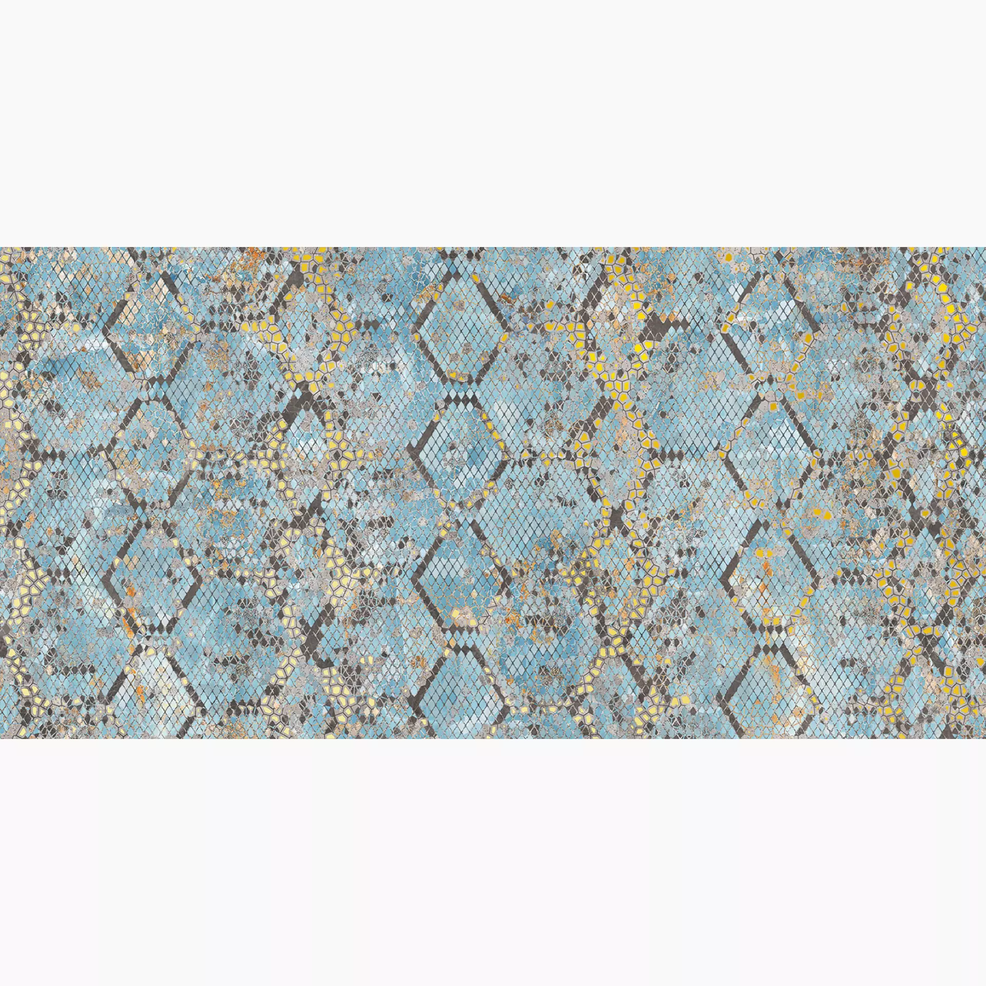 Imola The Room Turquoise Decor decori 60x120cm 6,5mm - PYTHON6 12LP