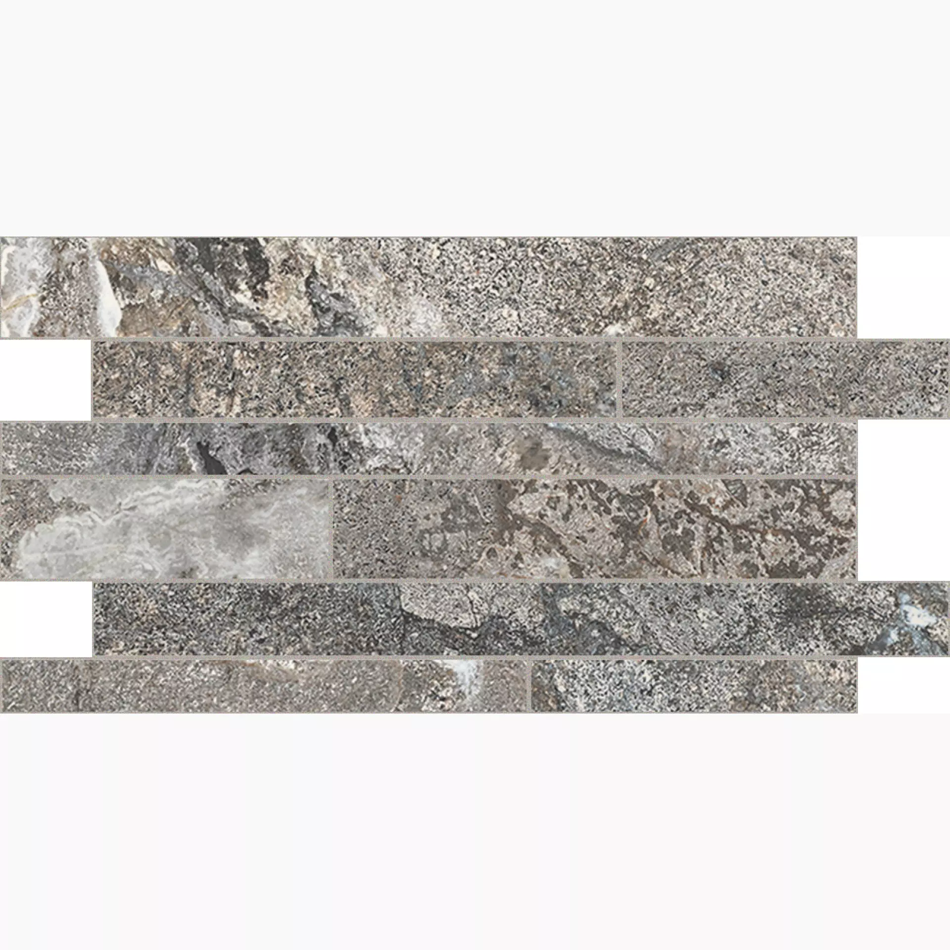 Florim Onyx & More Silver Porphyry Strutturato Silver Porphyry 767680 strukturiert 30x60cm Modul Bordüre Sfalsato rektifiziert 9mm