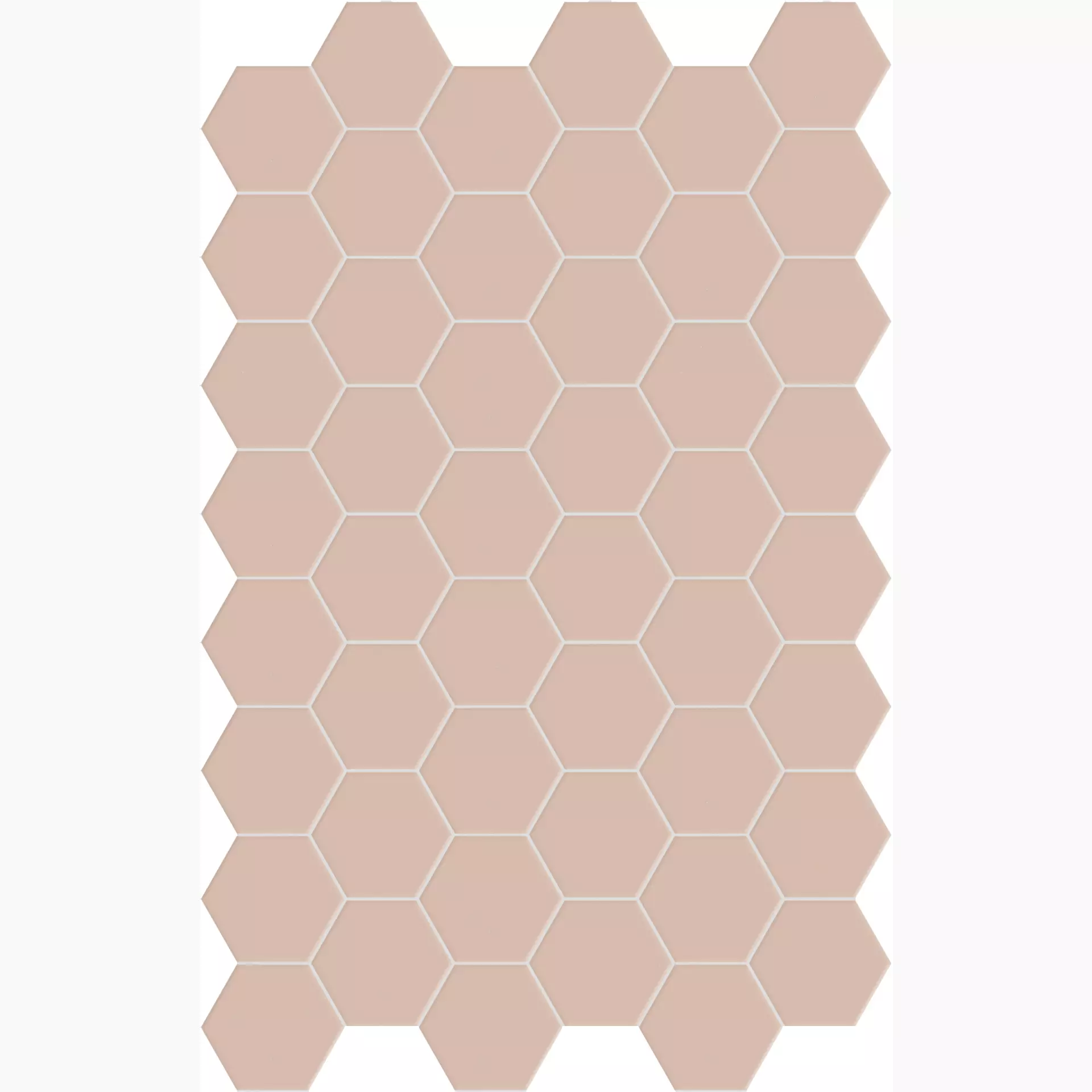 Terratinta Hexa Floor Rosy Blush Matt Rosy Blush TTHXF10N matt 14x16cm Hexagon 8,5mm