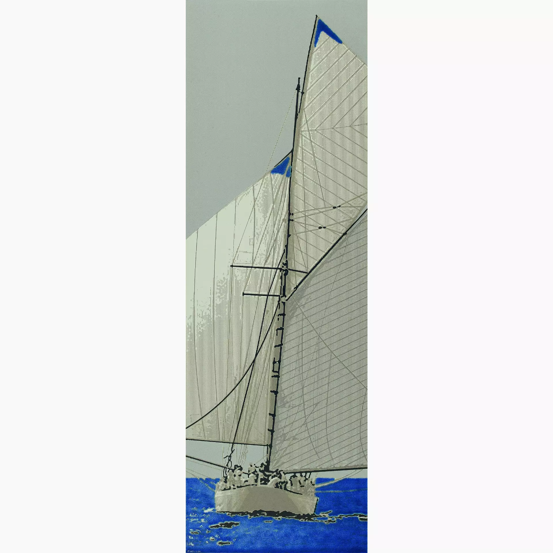 Settecento The Club Vela A Dekor Yacht Club 24156 31,9x96cm rektifiziert 10mm