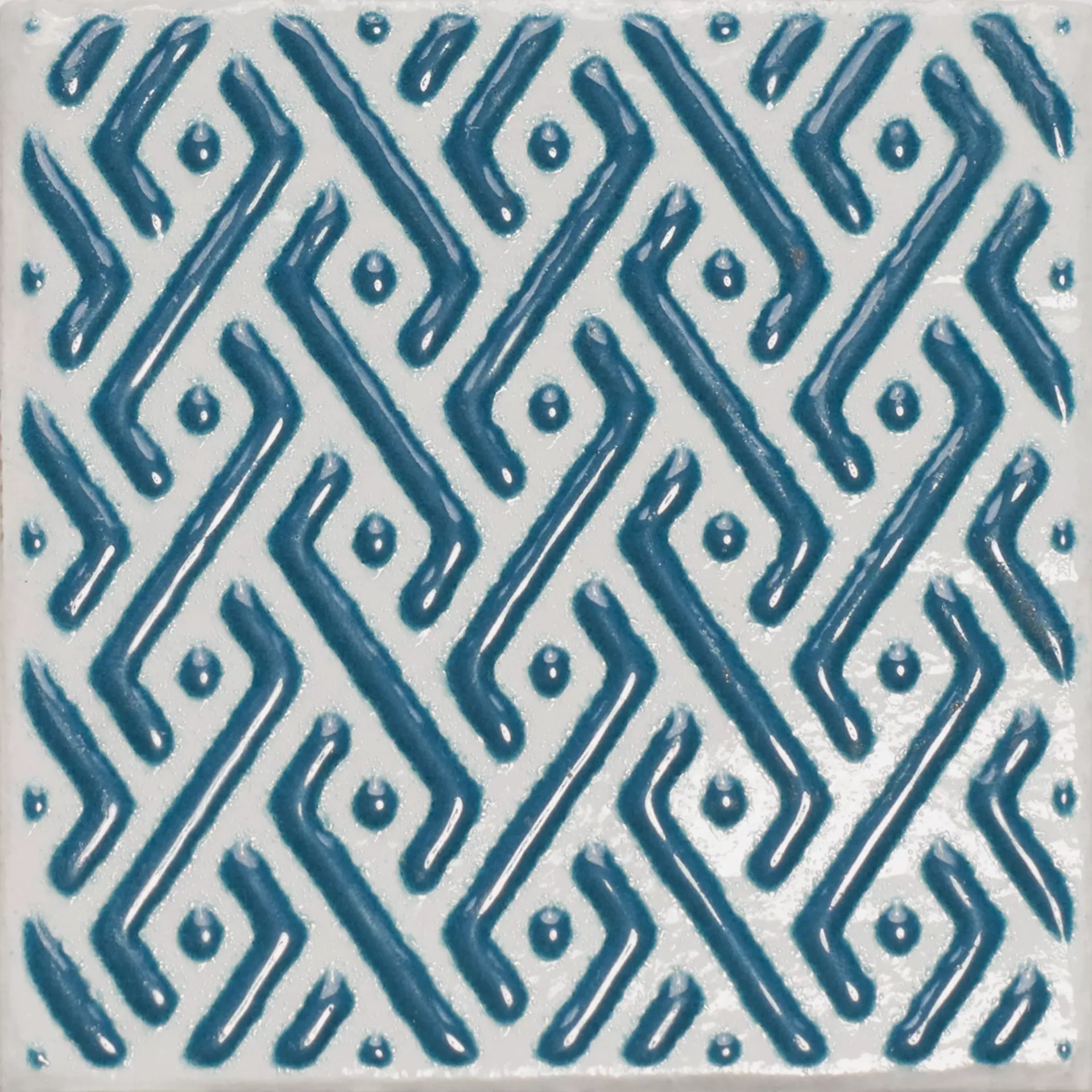 Elios Clay Ocean Lucido Decor Pattern 00G1D55 10x10cm 9mm