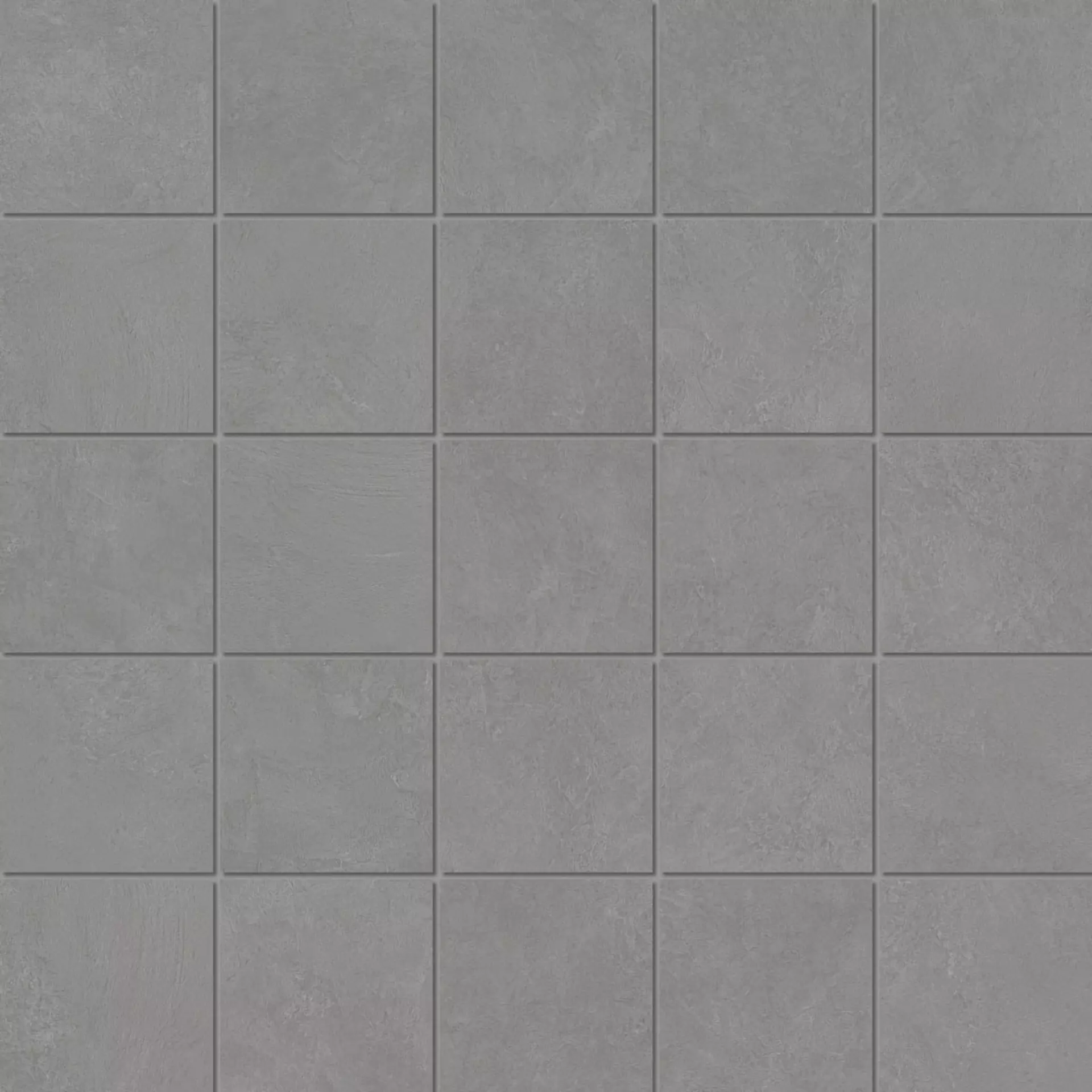 La Faenza Vis Middle Grey Natural Flat Matt Mosaic 175063 30x30cm rectified 6,5mm - MK.VIS6 30MG