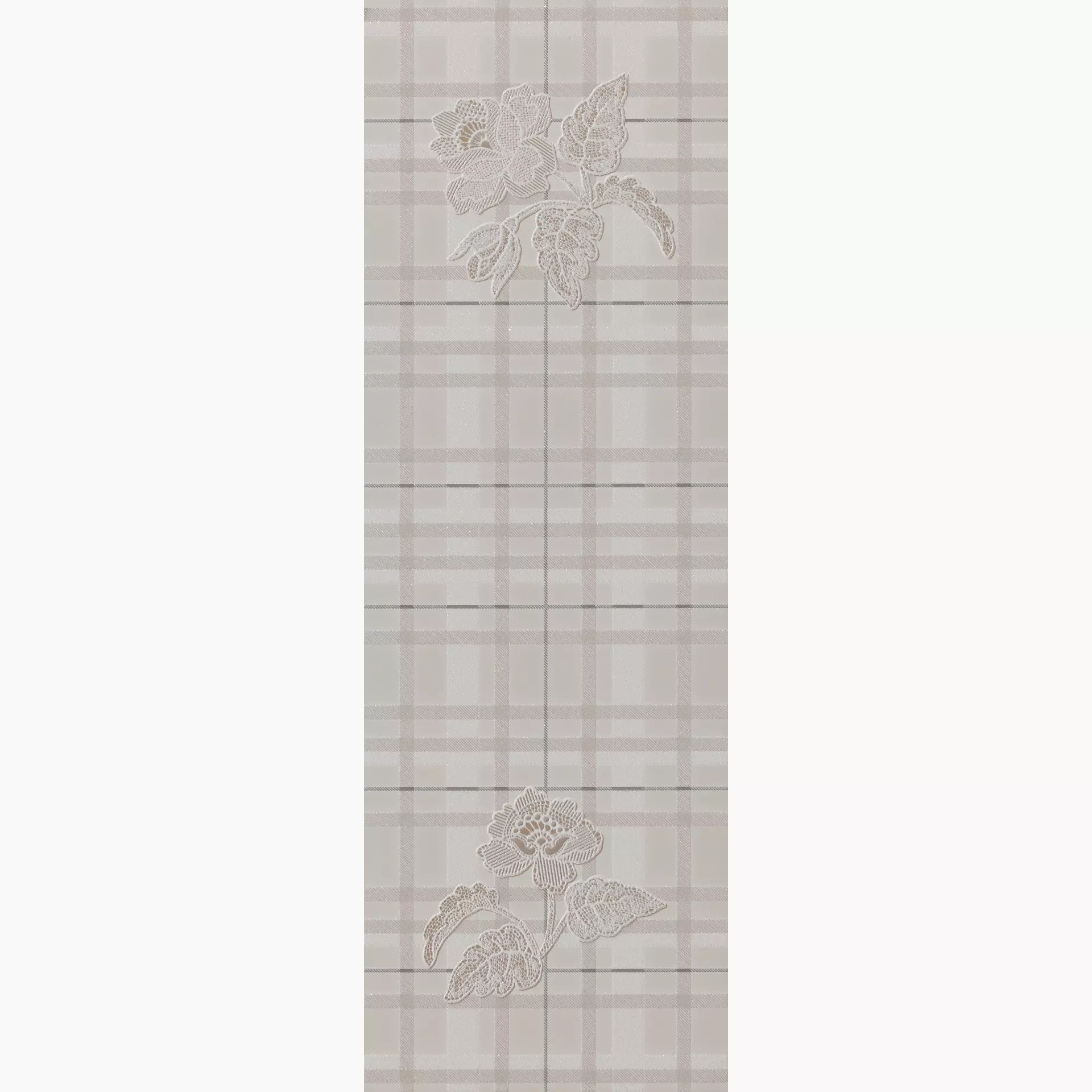 Settecento Regent Street Ivory B Natural Dekor Flower 77153 24x72cm rektifiziert 10mm