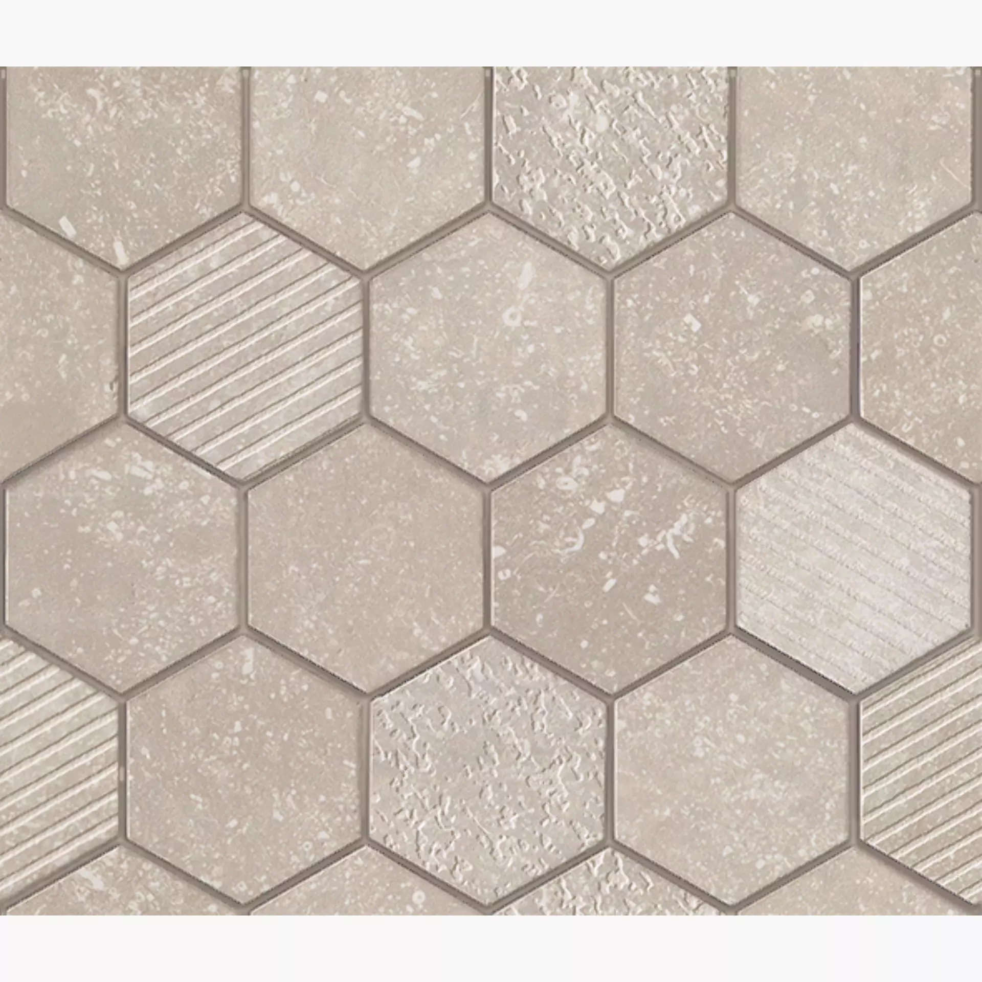 KRONOS Carriere Du Kronos Bruges Lappato Bruges 8521 gelaeppt 25,5x29,5cm Mosaik Exa 9mm