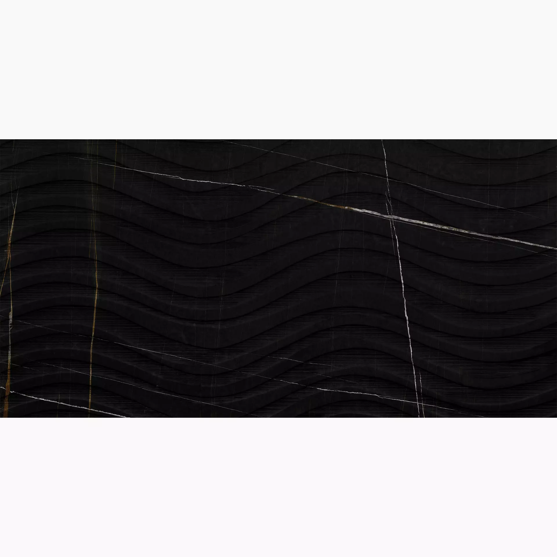 Italgraniti Marble Experience Sahara Noir Naturale – Matt Onda MB04BAO 60x120cm rectified 9mm