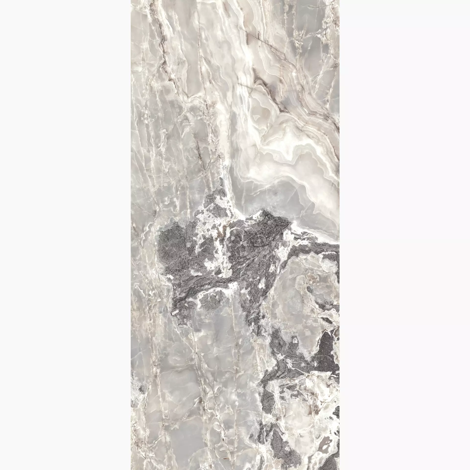 Florim Onyx & More Silver Blend Satin Silver Blend 765407 satiniert 80x180cm rektifiziert 9mm