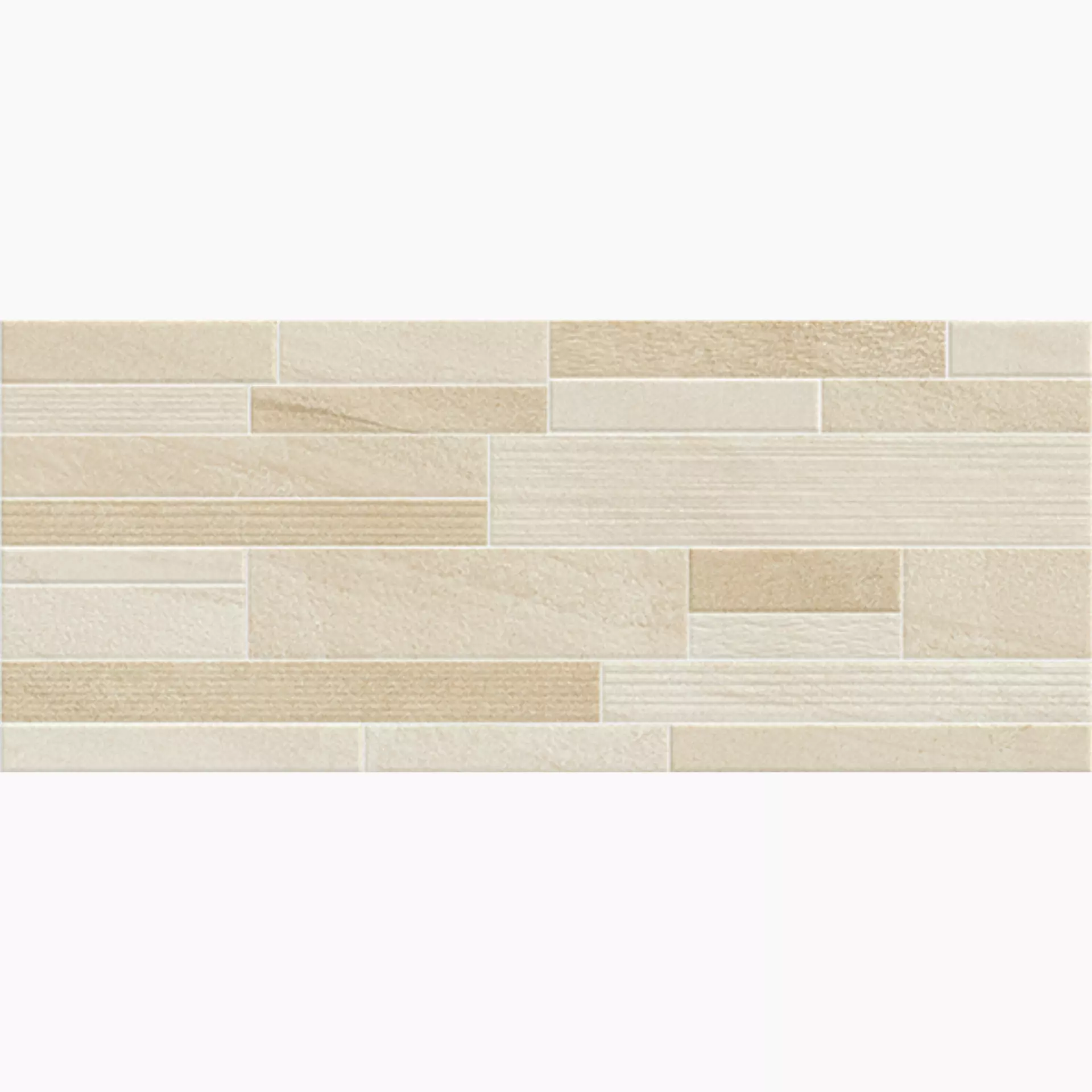 Arpa Luna Beige Matt Beige ALNR12 25x60cm Dekor Muretto 8mm