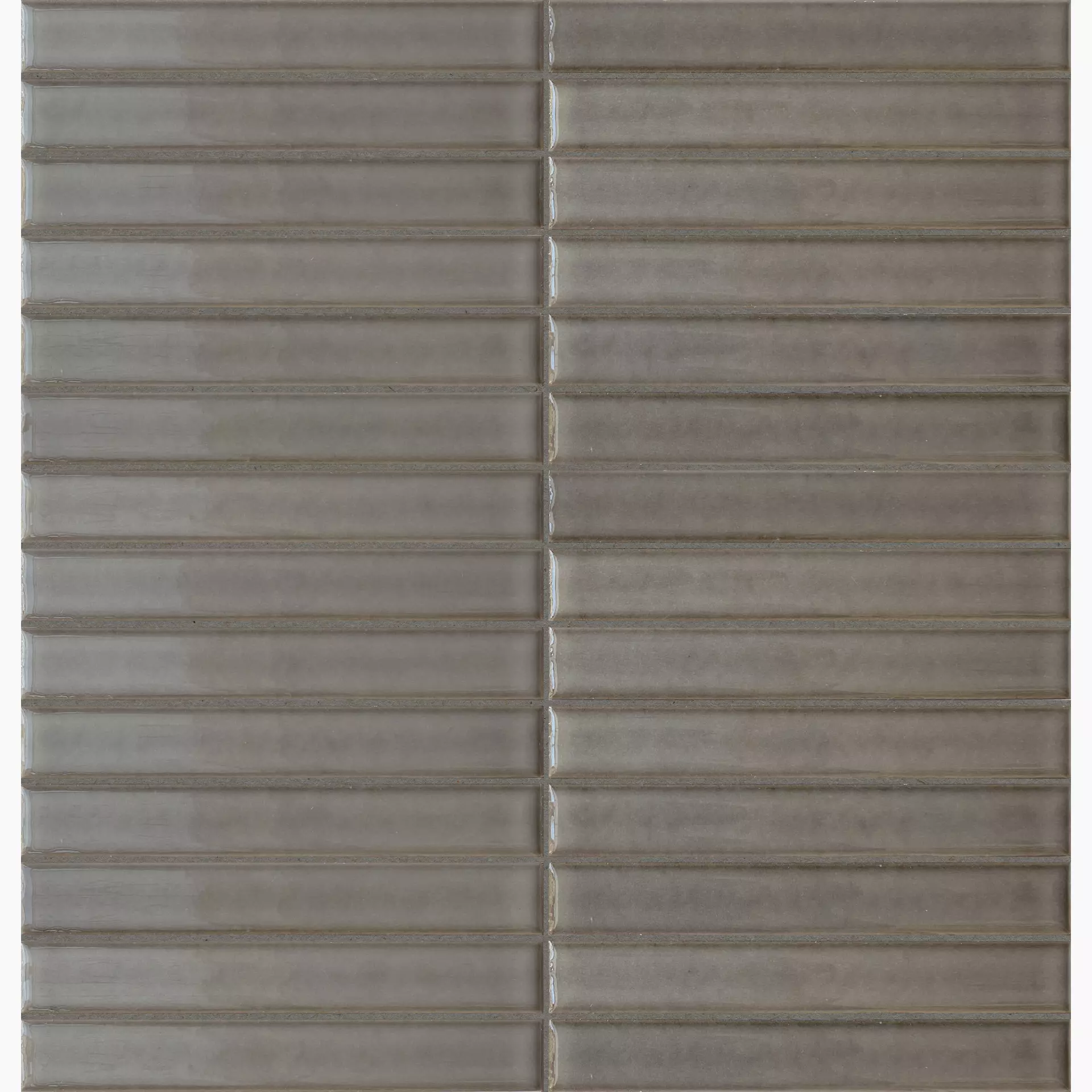 Terratinta Mosaico Stick Soft Brown Glossy Soft Brown TTST39MSG glaenzend 29x30cm Mosaik 5,5mm
