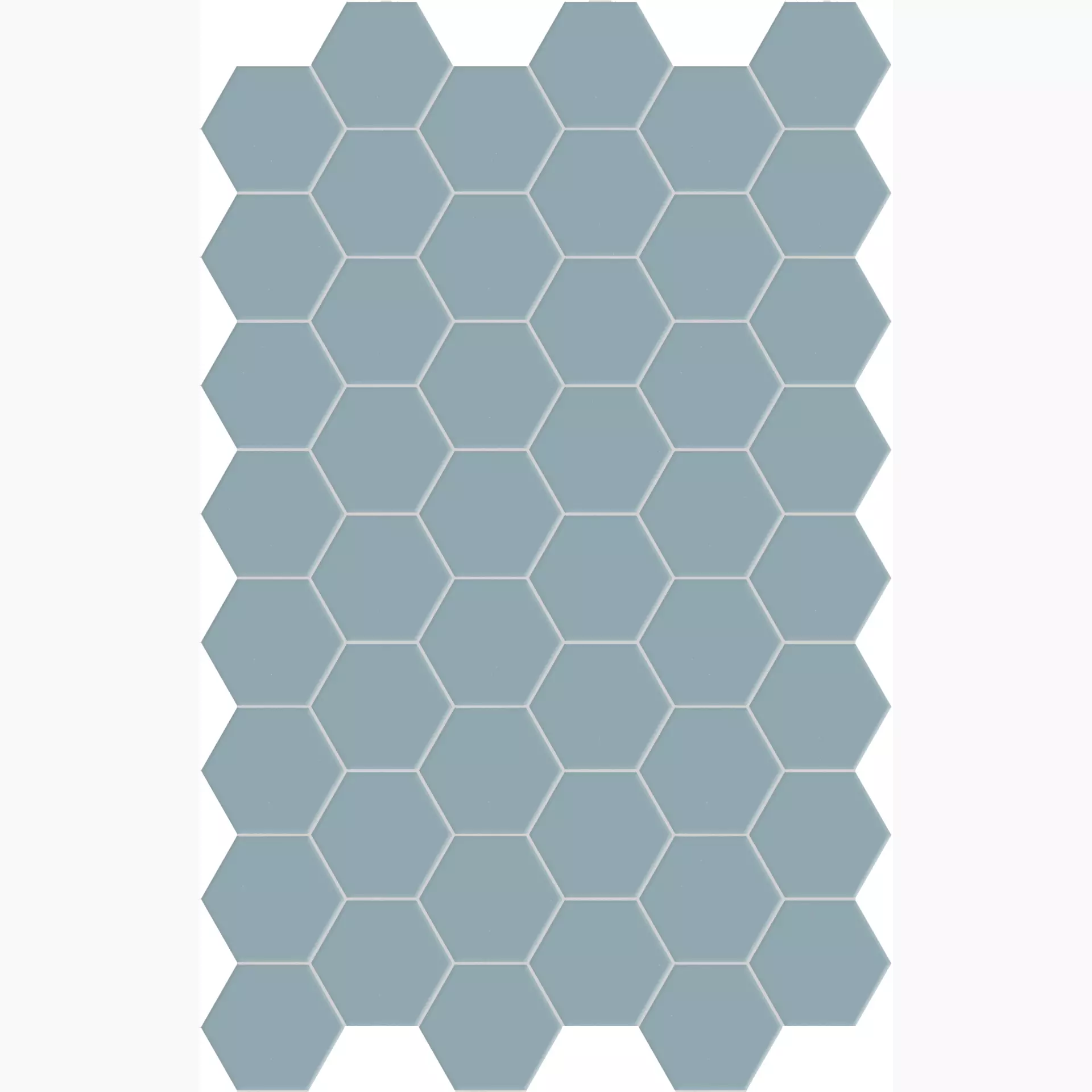 Terratinta Hexa Floor Azure Mist Matt Azure Mist TTHXF19N matt 14x16cm Hexagon 8,5mm