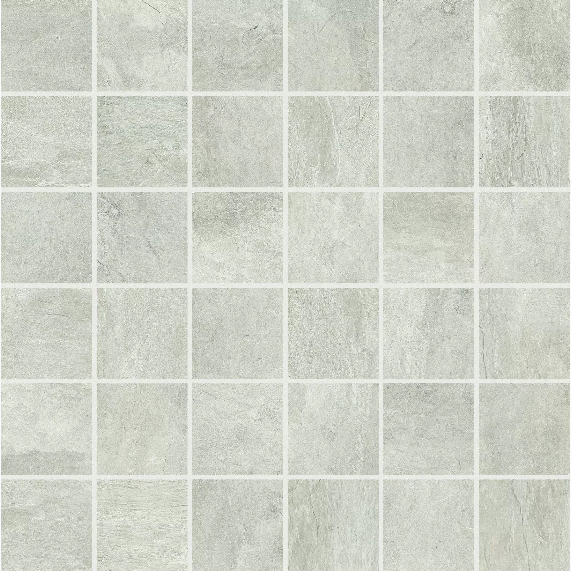 Florim Ardoise Gris Grip Mosaic 5x5 739360 30x30cm rectified 9mm